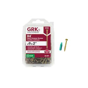 GRK Fasteners #8 x 1-1/2 in. R4 Multi-Purpose Star Drive Flat Head