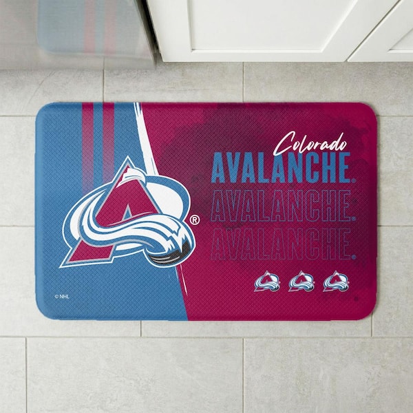 NHL Colorado Avalanche Painterly Floor Mat 18×30 inches