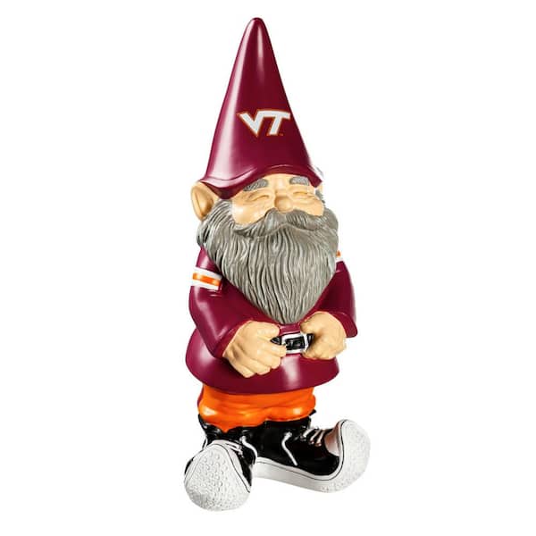 Evergreen Virginia Tech 11 in. Garden Gnome