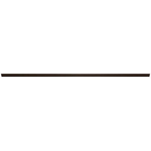 Hampton Bay Shaker 91.5 in. W x 2.5 in. H Crown Molding in Brindle