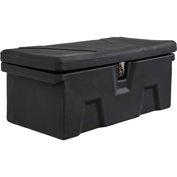 Buyers Products Company 13.5 in. x 15 in. x 32 in. Matte Black Plastic All-Purpose Truck Tool Box Chest