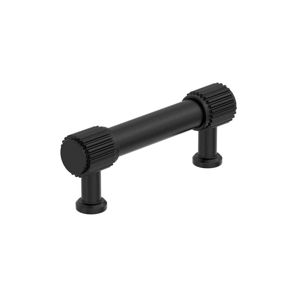 Farewind 3 in. (76mm) Center-to-Center Matte Black Bar Cabinet Pull price history on PriceWatchPro