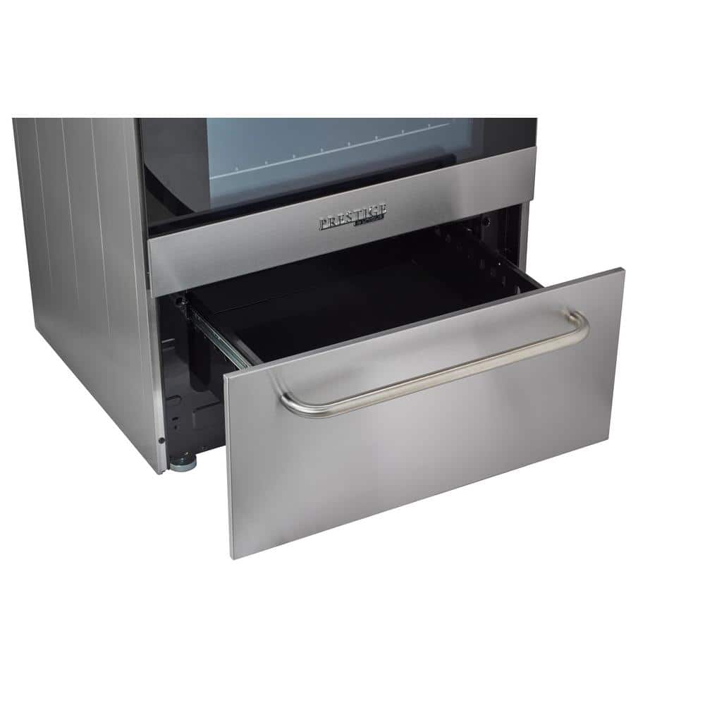 Prestige 24" Stainless Steel Freestanding Electric Convection Range
