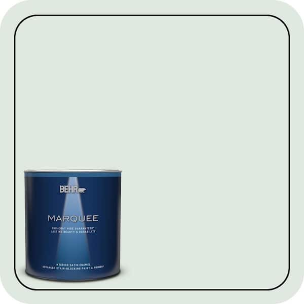 1 qt. #460E-1 Meadow Light Satin Enamel Interior Paint & Primer