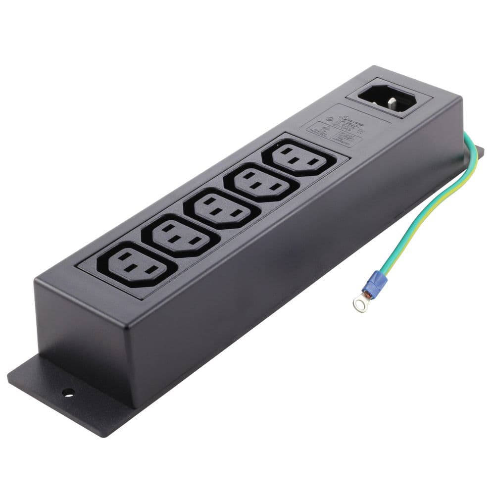 PDU Power Strip IEC C14 Inlet to (5) IEC C13 (Sheet F) with Grounding price history on PriceWatchPro