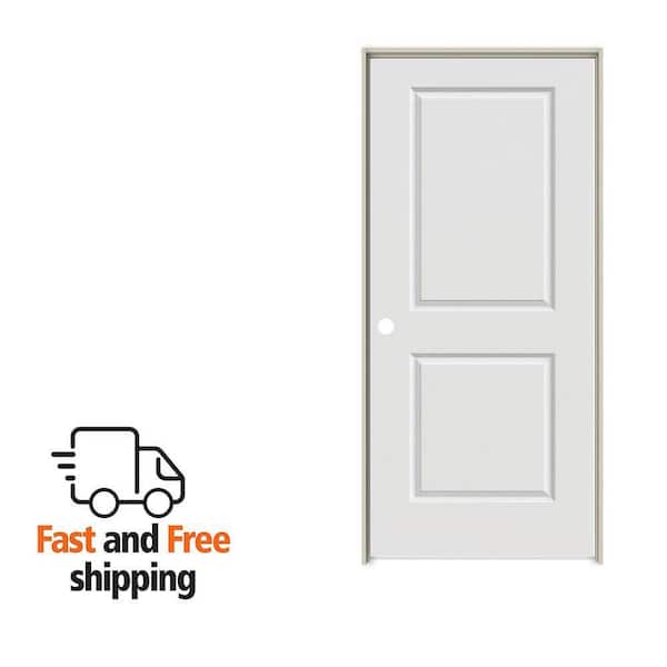 MMI DOOR 24 in. x 80 in. Smooth Carrara Right-Hand Solid Core
