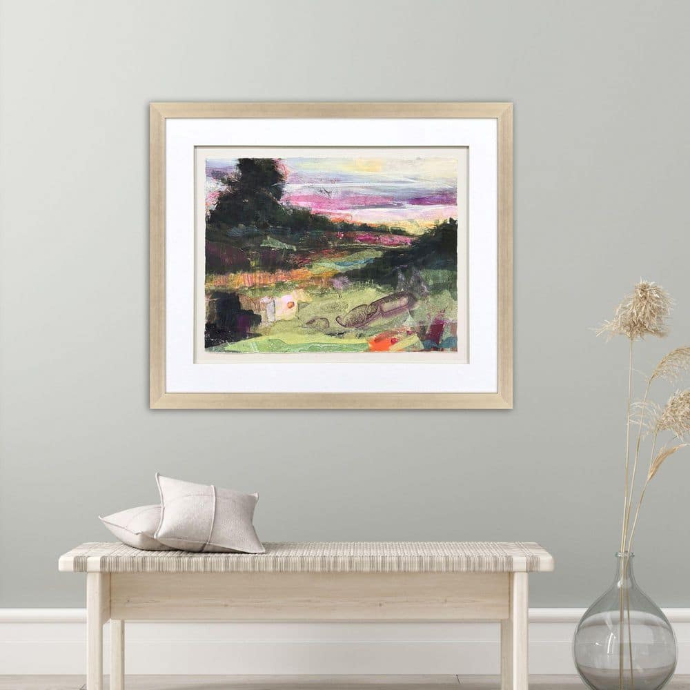 Wilderness by Quin 1 Piece Framed 1 Piece Abstract Art Print 29 in. x 35 in. price history on PriceWatchPro