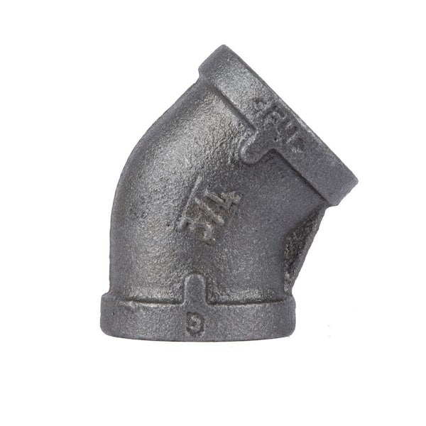 STZ 3/4 in. Black Iron 45 Degree Elbow