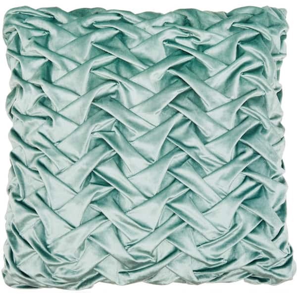 Mina Victory Lifestyles Celadon 22 in. x 22 in. Throw Pillow