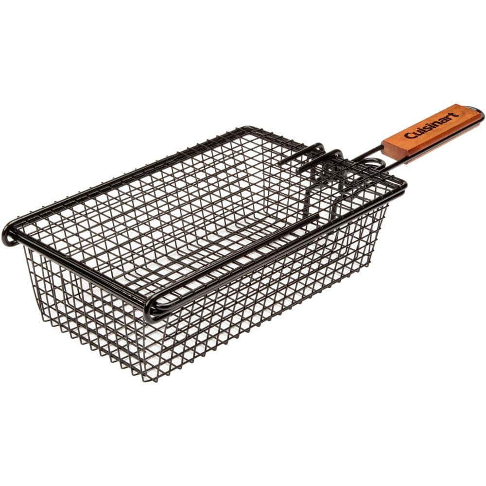 Cuisinart 4-in-1 BBQ Basket with Chicken WingRack 