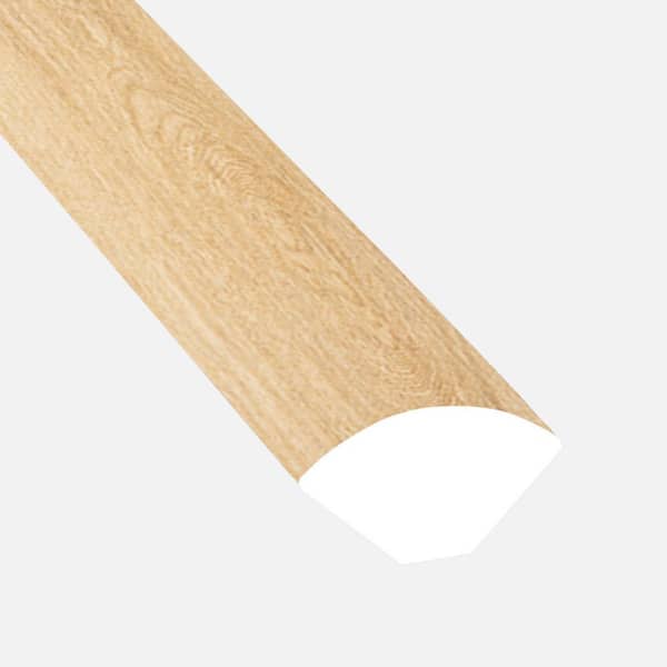 A&A Surfaces Pacific Pine 3/4 in. T x 0.64 in. W x 94 in. L Luxury Vinyl Quarter Round Molding