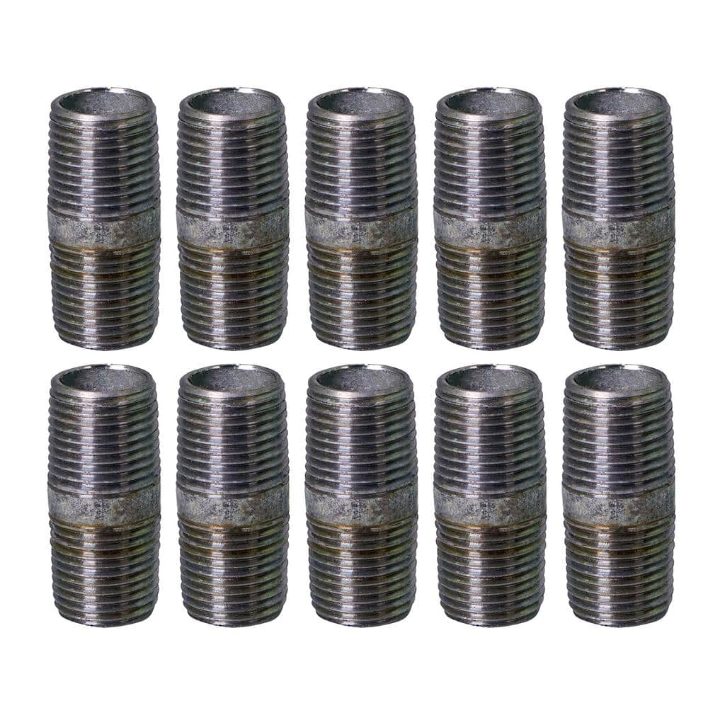 1 in. x 2 in. Galvanized Steel Pipe Nipple (Pack of 10) price history on PriceWatchPro