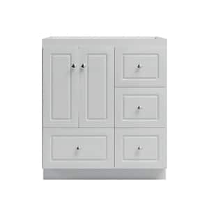 Ultraline 30 in. W x 21 in. D x 34.5 in. H Bath Vanity Cabinet without Top in Dewy Morning