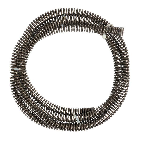 Milwaukee 1-1/4 in. x 15 in. Heavy-Duty Open Wind Sectional Drain Cleaning Cable