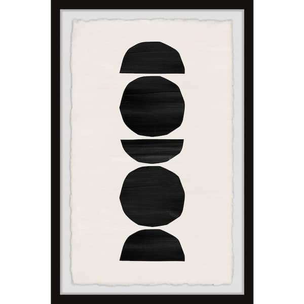 Unbranded "Soft Sphere" by Marmont Hill Framed Abstract Art Print 12 in. x 8 in.