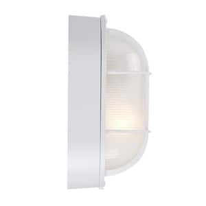 8.5 in. Sconces with White Finish