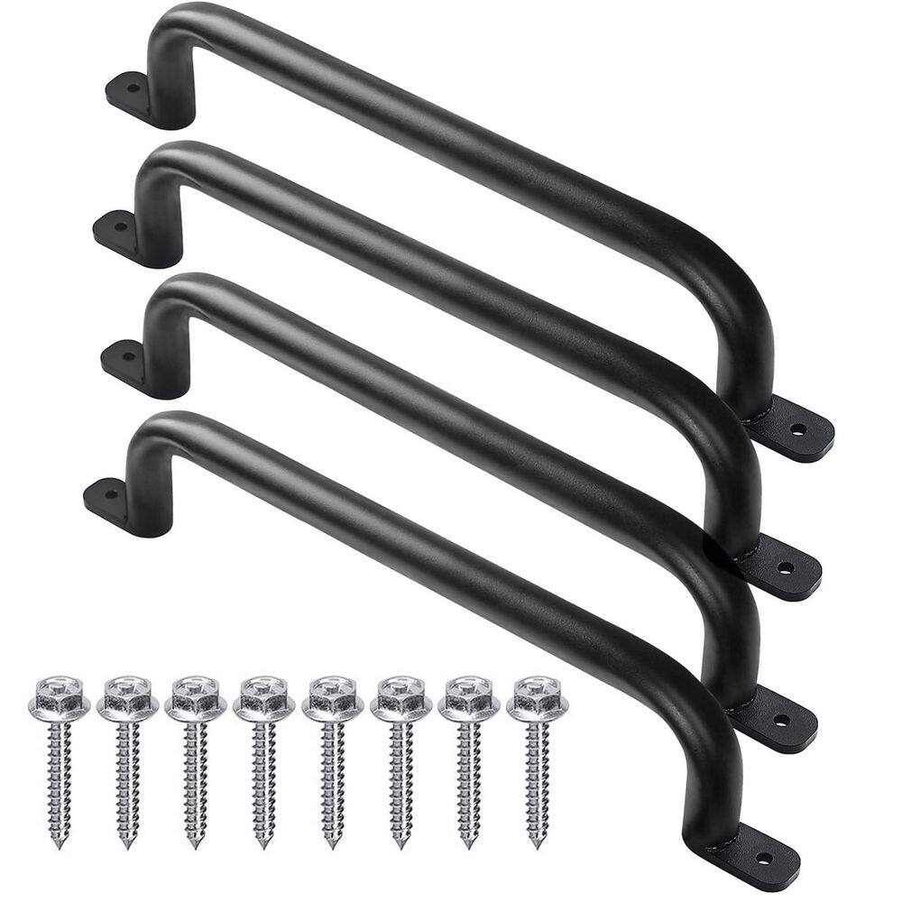 Black Safety Playground Handles Pack of 4 - Heavy Duty Steel Grab Handles for Swing Sets, Playhouse, Treehouse price history on PriceWatchPro