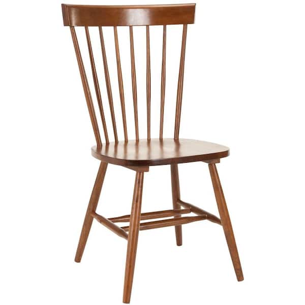 Riley Light Brown Wood Dining Chair (Set of 2)