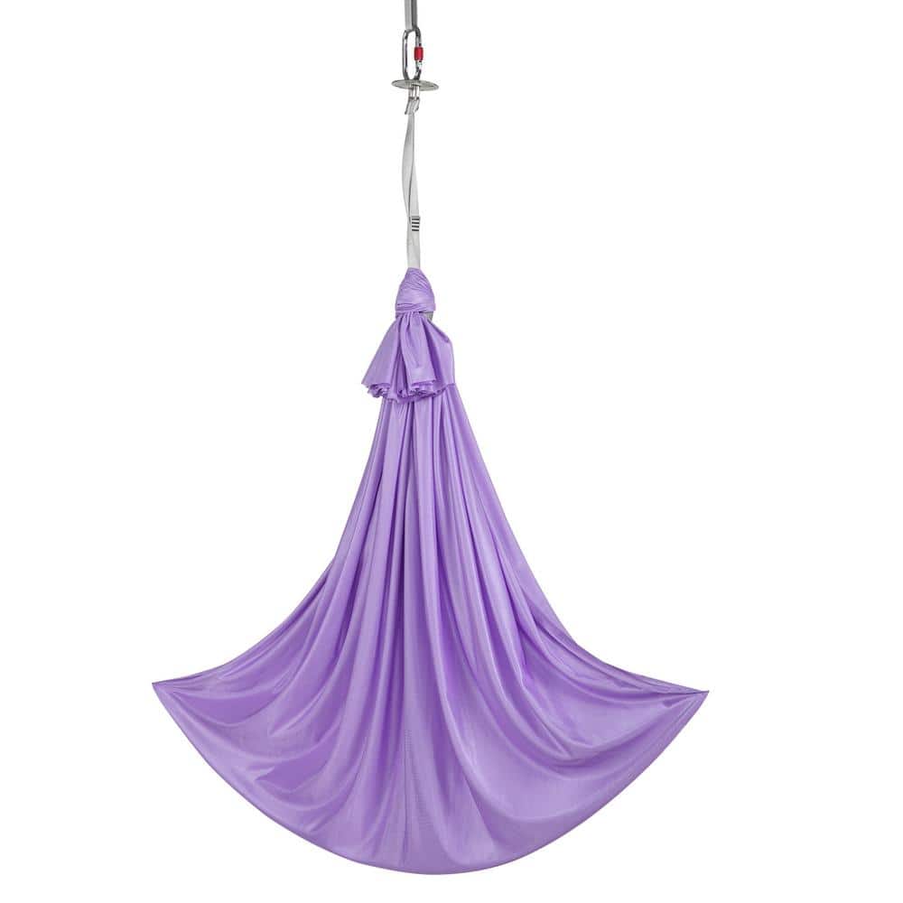 VEVOR Sensory Swing for Kids 3.1 yds. Therapy Swing with Special Needs Cuddle Swing Indoor Outdoor Ha mmock, Purple