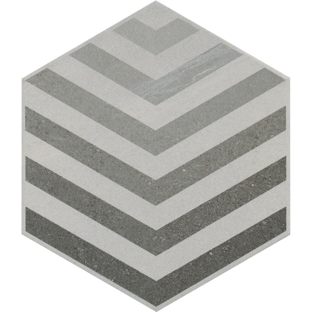 EMSER TILE Bauhaus Arrow 8.87 in. x 9.87 in. Porcelain Patterned Floor and Wall Tile (Covers 5.39 sq. ft./Case) - Home Depot