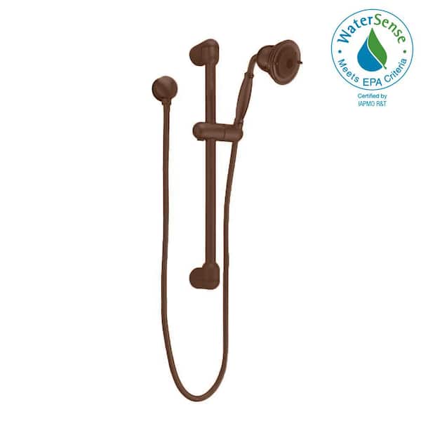 American Standard FloWise Traditional 3-Spray Wall Bar Shower Kit in Oil Rubbed Bronze
