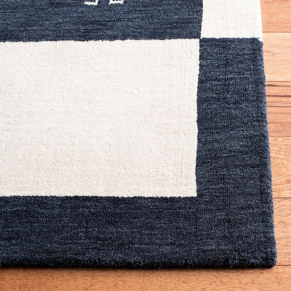 Himalaya 6 ft. x 9 ft. Cream Abstract Geometric Area Rug