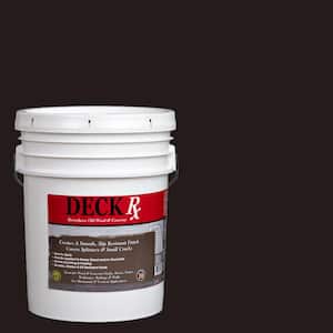 DECK Rx 5 gal. Dark Brown Wood and Concrete Exterior Resurfacer