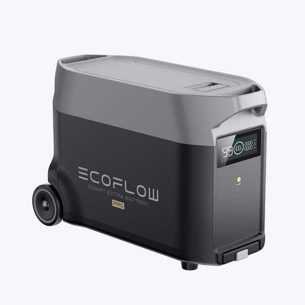 EcoFlow 3600W Output DELTA Pro Extra Battery, 3600Wh, 2.7H to Full