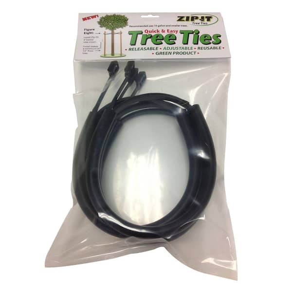 Zip-it Tree Ties 40 in. UV Protected Nylon Tree Tie (4-Pack)