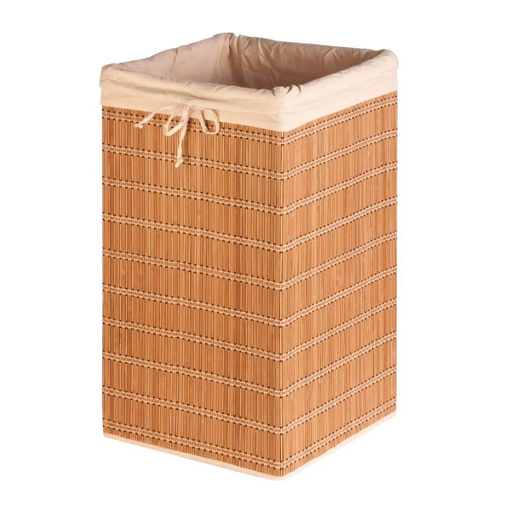 Square Laundry Basket - Natural