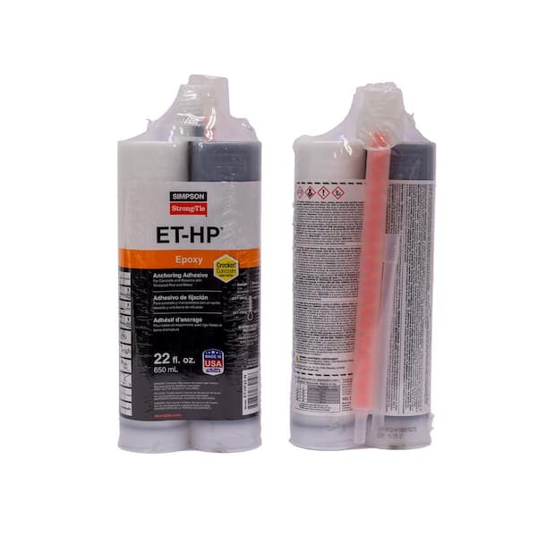 Simpson Strong-Tie ET-HP 22 oz. Epoxy Adhesive Cartridge with