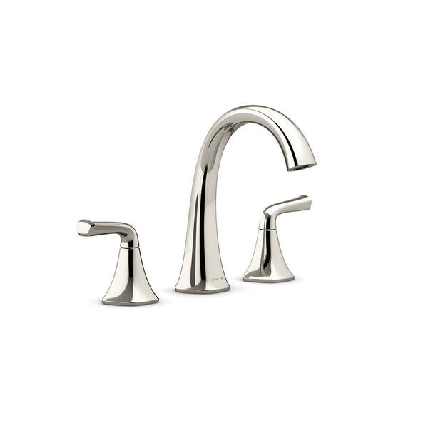 KOHLER Sundae 8 in. Widespread 2-Handle Bathroom Faucet in Vibrant ...