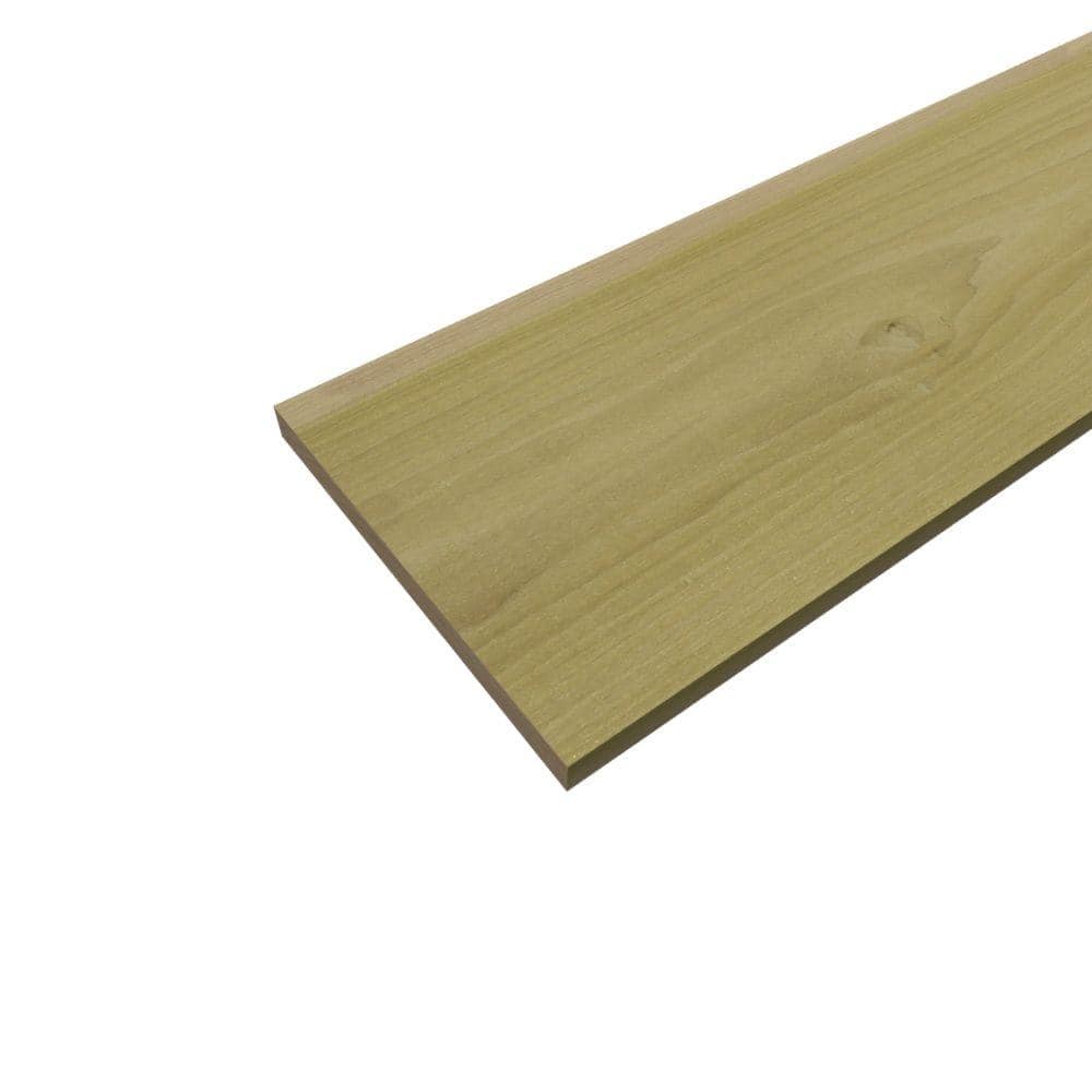 Sure-Wood Forest Products 5/4 in. x 12 in. x 10 ft. S4S Poplar