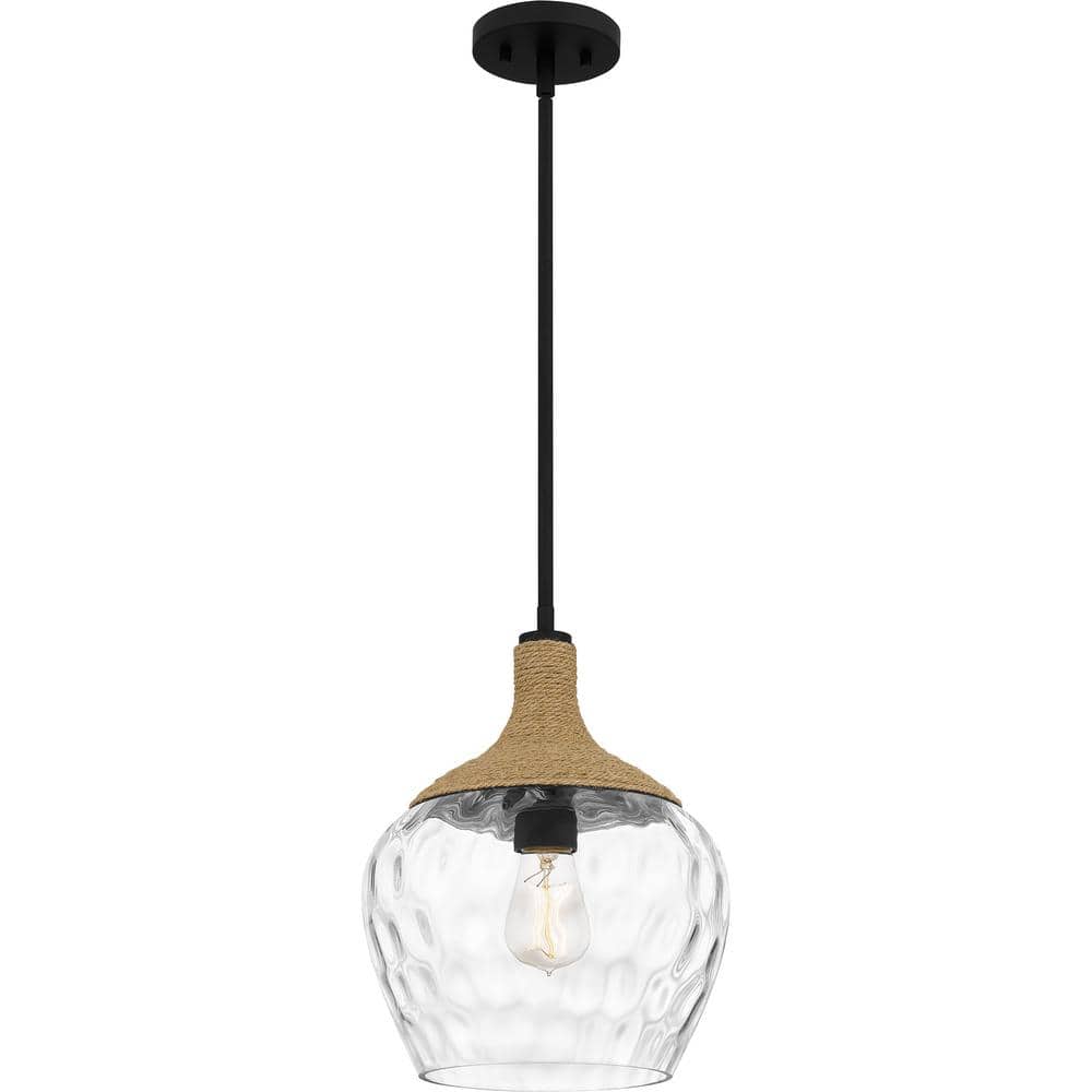 Royer 1-Light Matte Black Shaded Mini Pendant price history on PriceWatchPro