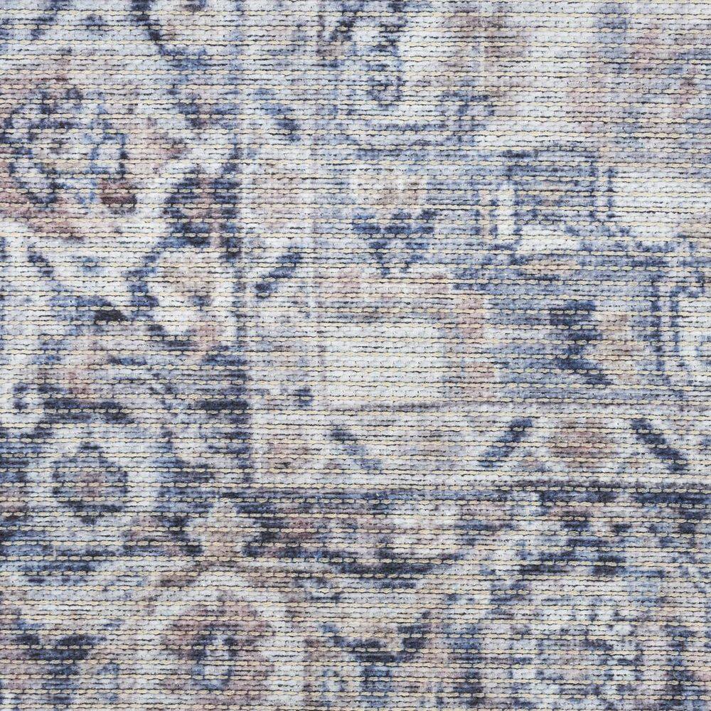 5 X 7 Blue Floral Washable Area Rug Runner Rug price history on PriceWatchPro