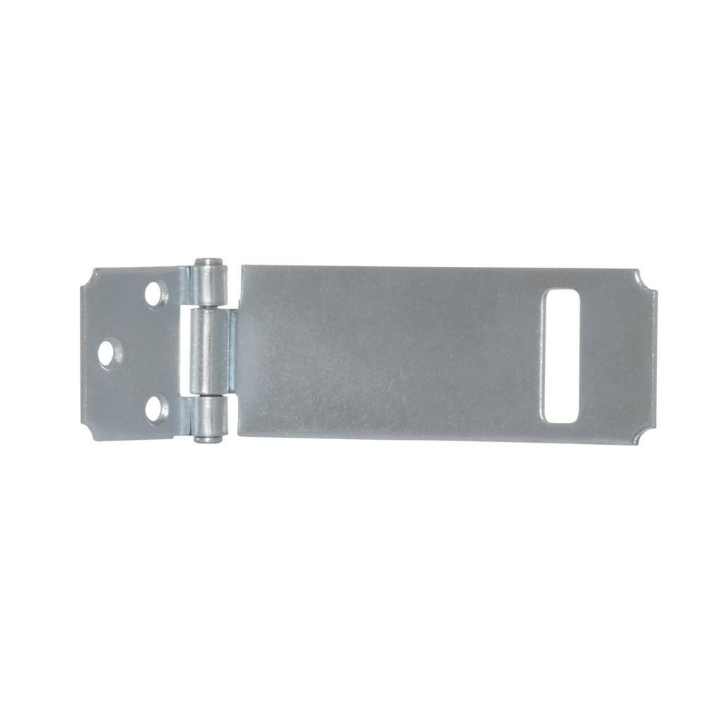4.5-Inch Silver Zinc-Plated Adjustable Staple Safety Hasp