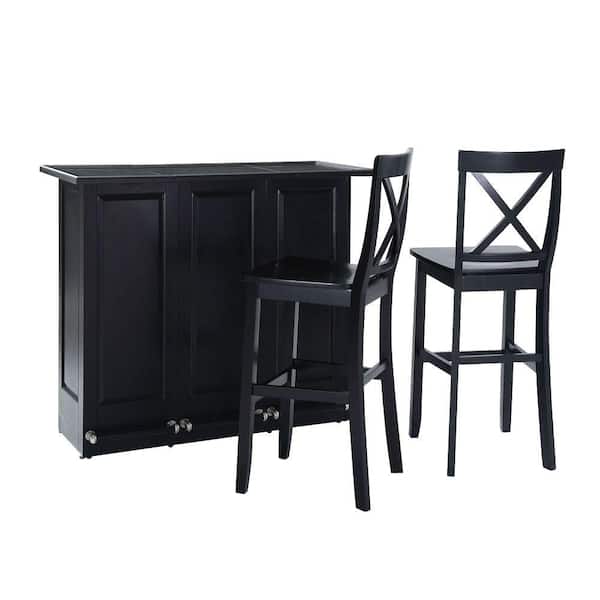 Crosley Black Bar Stool