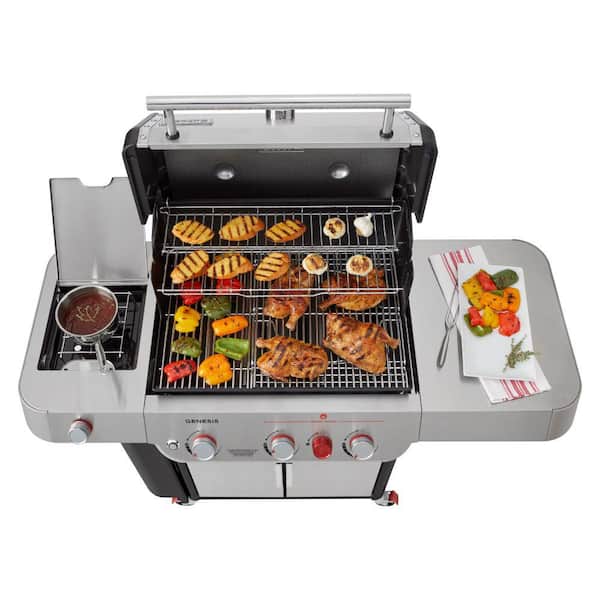 Weber Genesis S-335 Propane Gas Grill Stainless Steel 35400001
