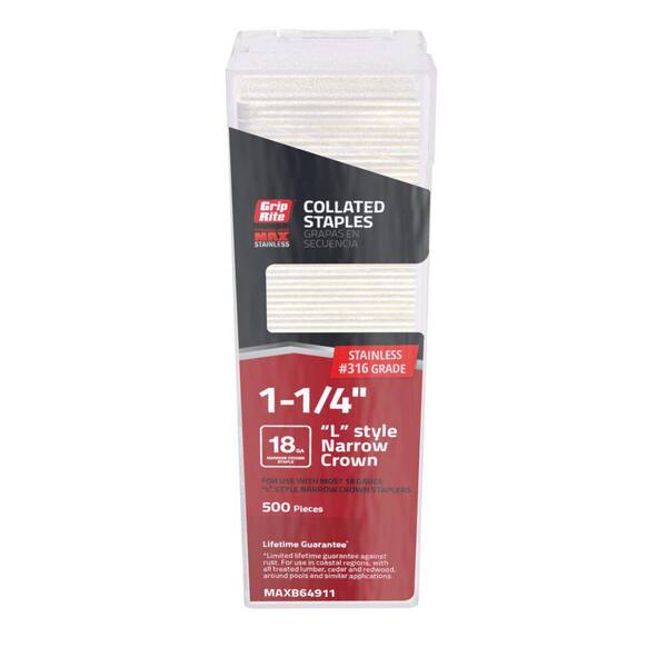 Grip-Rite MAXB64903 Angled Strip Finish Nails, 2 Inch