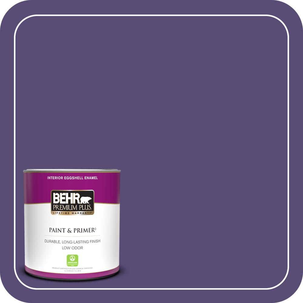 1 qt. #MQ5-42 Perpetual Purple Eggshell Enamel Low Odor Interior Paint & Primer price history on PriceWatchPro