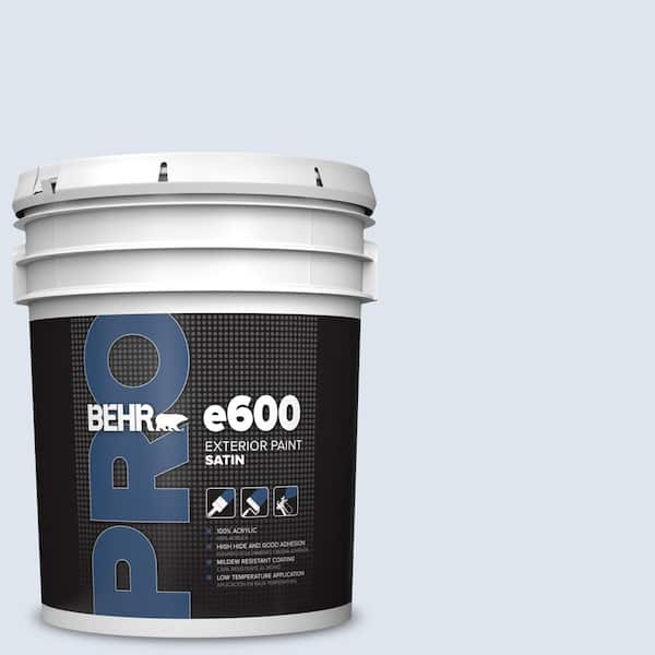 BEHR PRO 5 gal. #600C-1 Mystic Light Satin Exterior Paint