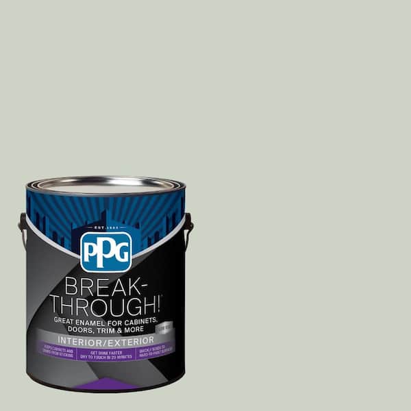 1 gal. PPG1129-3 Castaway Satin Door, Trim & Cabinet Paint