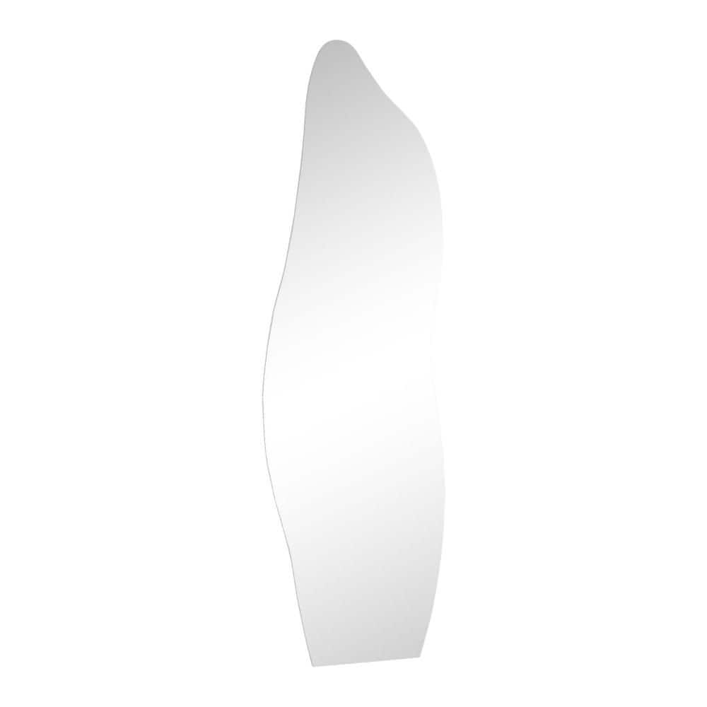 Clear 21.22 in. W x 64.06 in. H Irregular Wood Full Length Mirror price history on PriceWatchPro