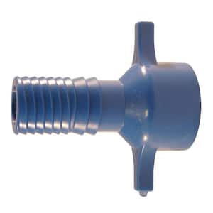 3/4 in. Barb Insert Blue Twister Polypropylene x FPT Adapter Fitting