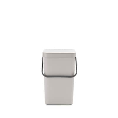 46 Gal. Simple Sort Skinny Trash Can Recycle Bin Combo 8105040-15