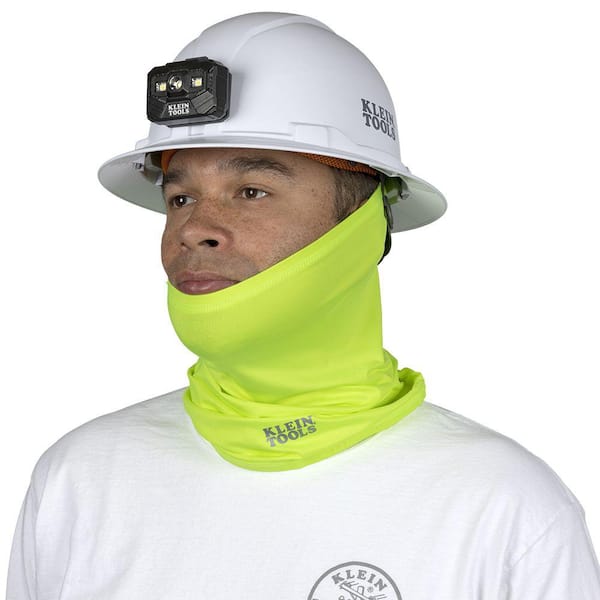 Klein Tools High-Visibility Yellow Neck and Face Cooling Band