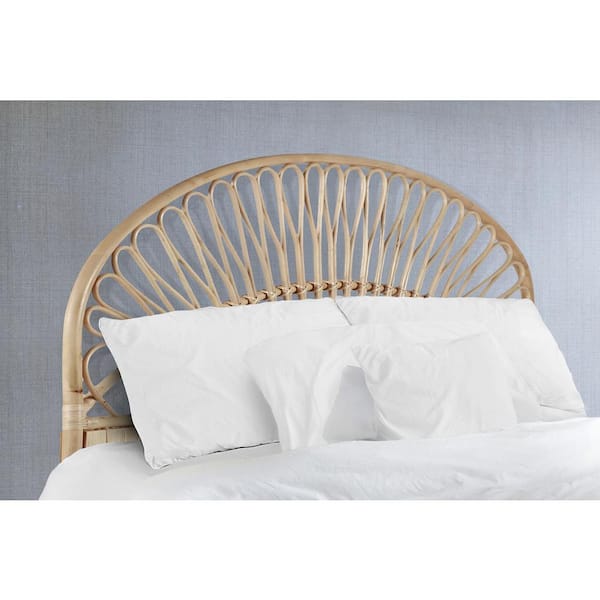 Bristol Natural Brown Queen Rattan Headboard