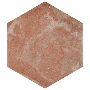 Americana Boston Hex North 11 in. x 12-3/4 in. Porcelain Floor and Wall Tile (11.25 sq. ft./Case)