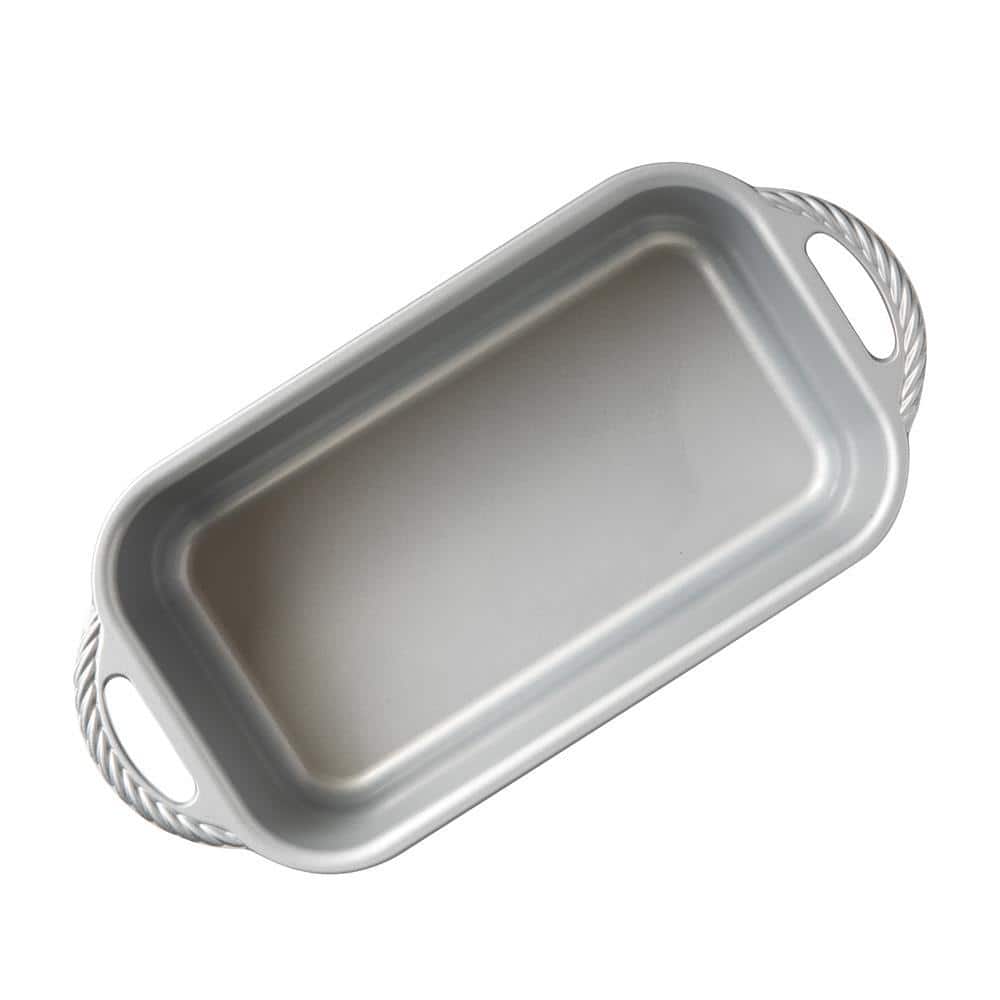 Classic Non-Stick Aluminum Loaf Pan with Handles