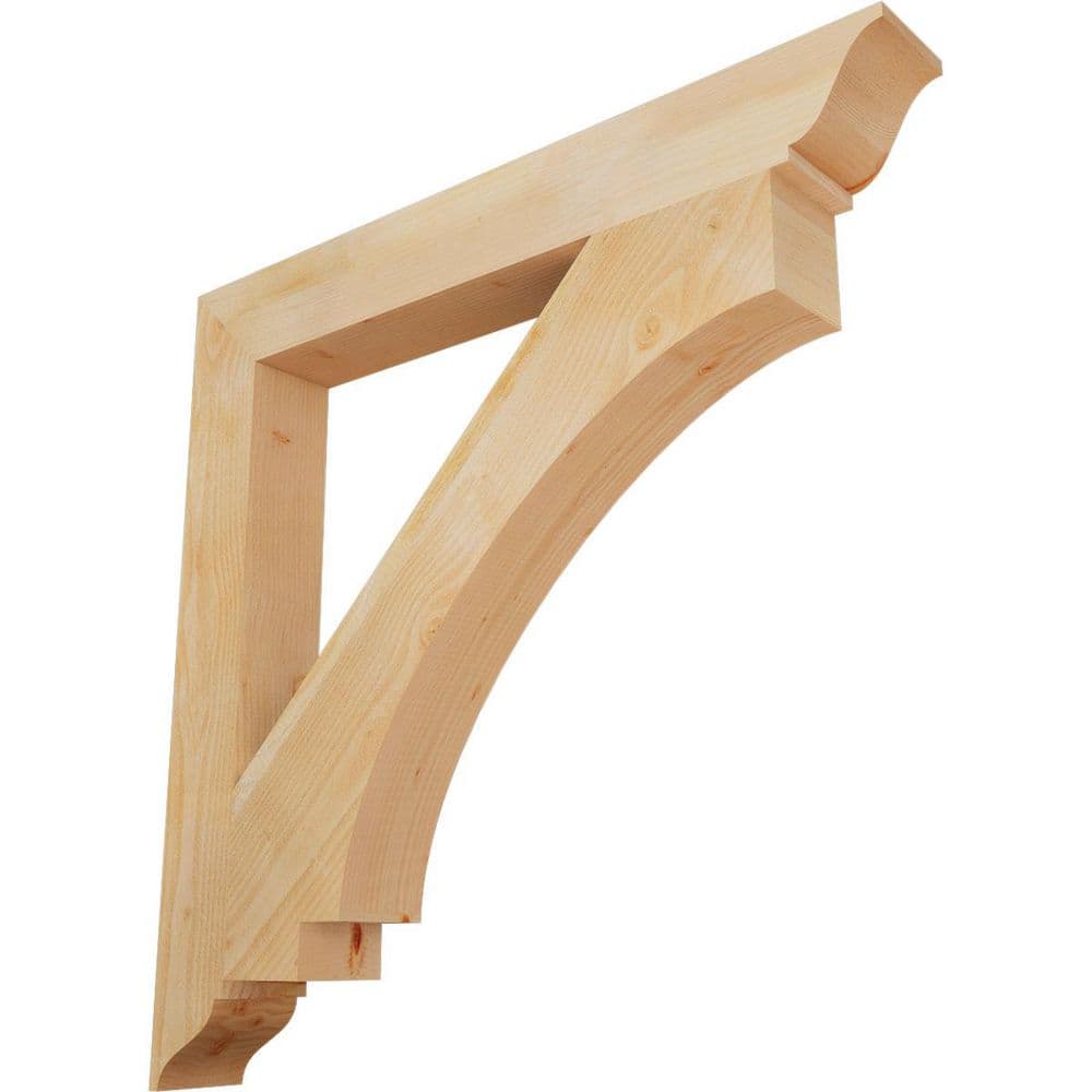 6 in. x 48 in. x 48 in. Douglas Fir Imperial Traditional Rough Sawn Bracket price history on PriceWatchPro